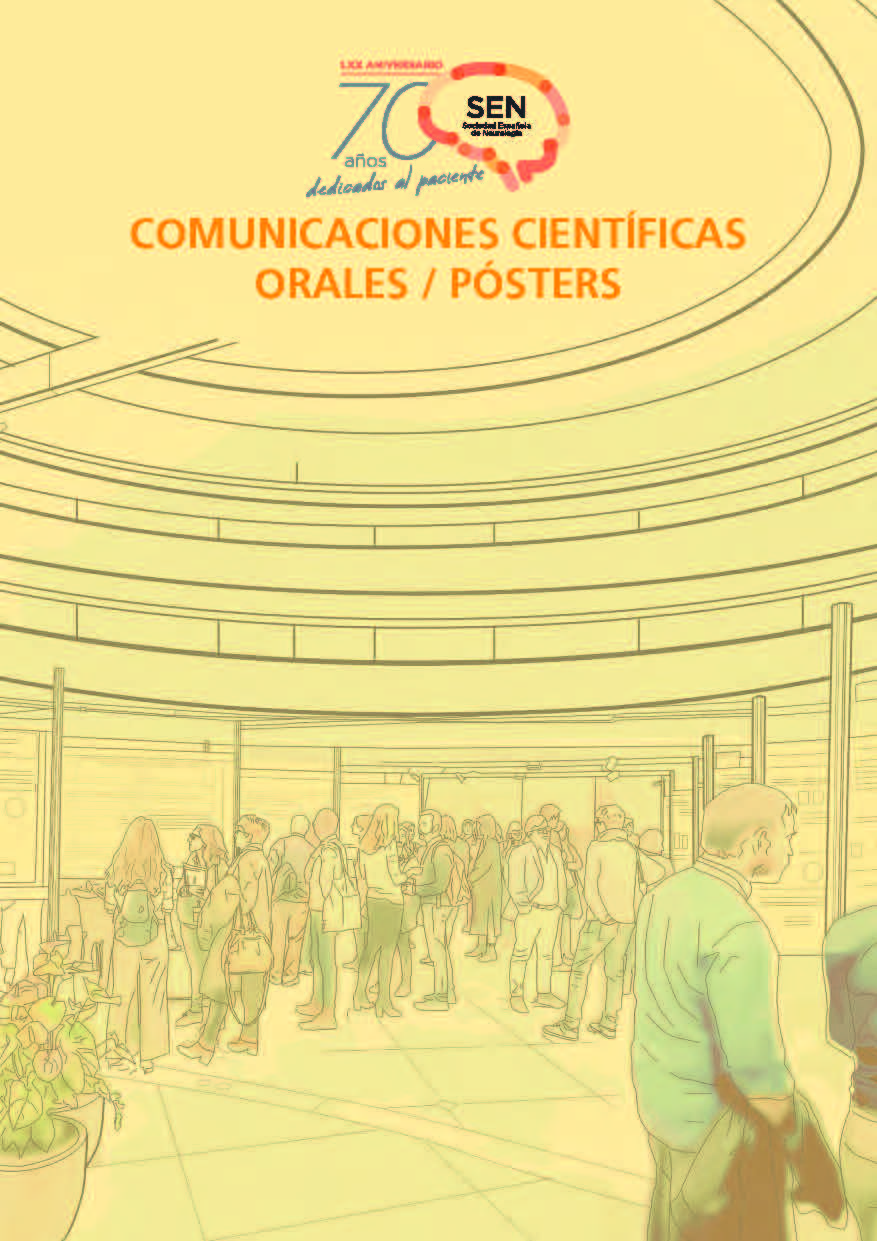 Programa Comunicaciones Orales y Pósters LXXI Reunión Anual de la Sociedad Española de Neurología