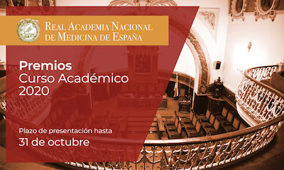 Premios 2020, Real Academia Nacional de Medicina de España