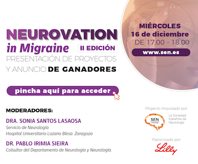 II Neurovation in Migraine. Presentación de proyectos y anuncio de ganadores