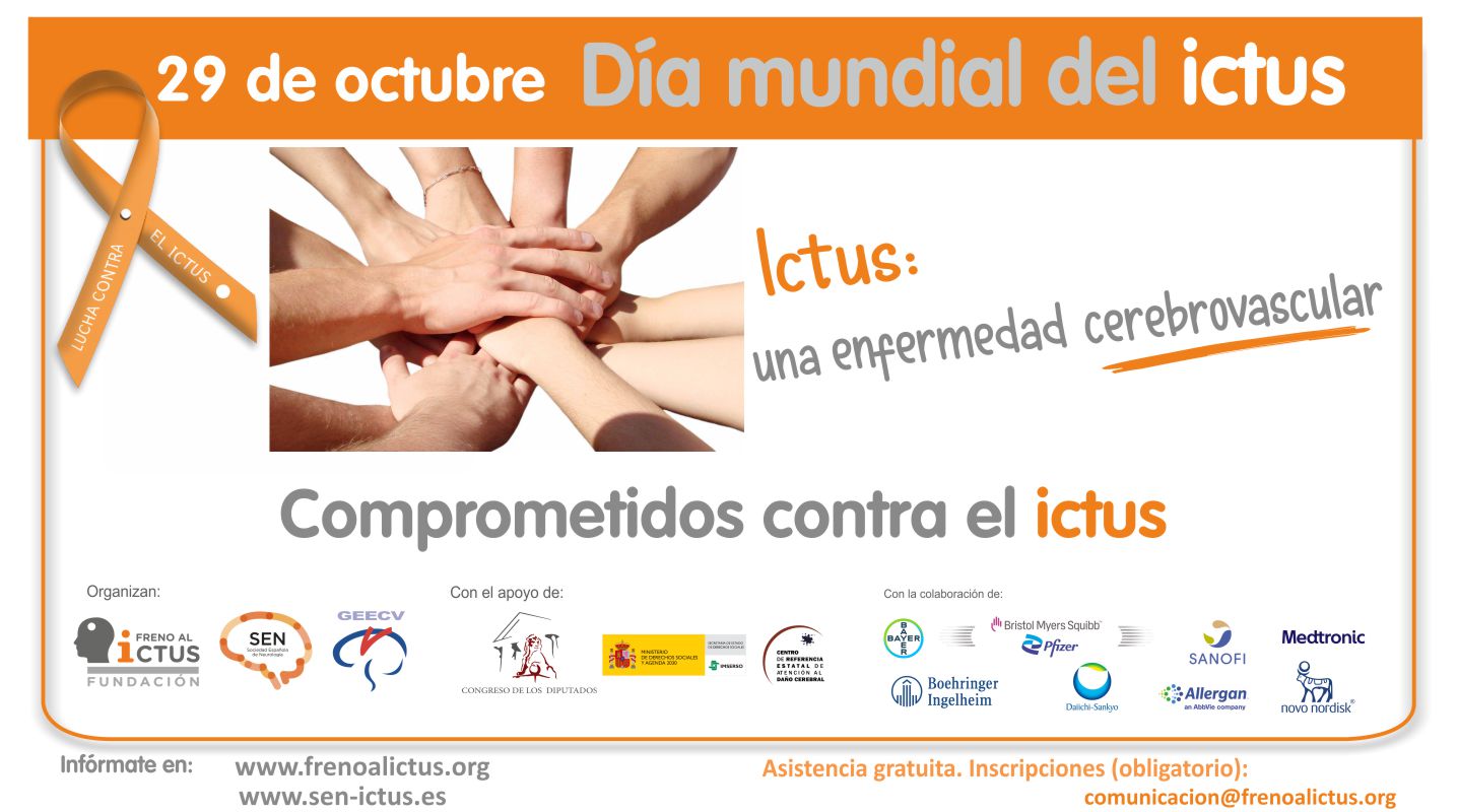 "Encuentro Científico, Social e Institucional sobre ictus" con motivo del Día Mundial del Ictus
