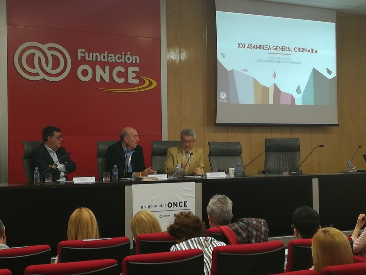 La SEN, en la Asamblea General de la Federación Española de Parkinson