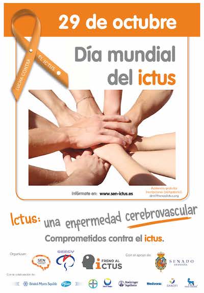 Día Mundial del Ictus: Jornada "Encuentro Científico, Social e Institucional sobre ictus" 
