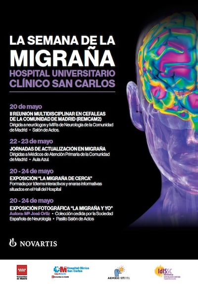 La muestra fotográfica La Migraña y yo de la SEN, en la Semana de la Migraña