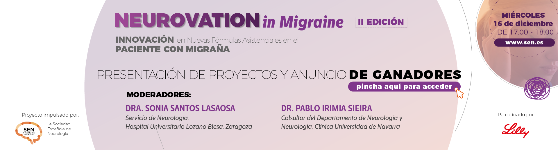 Banners IN MIGRAINE II Webinar 3