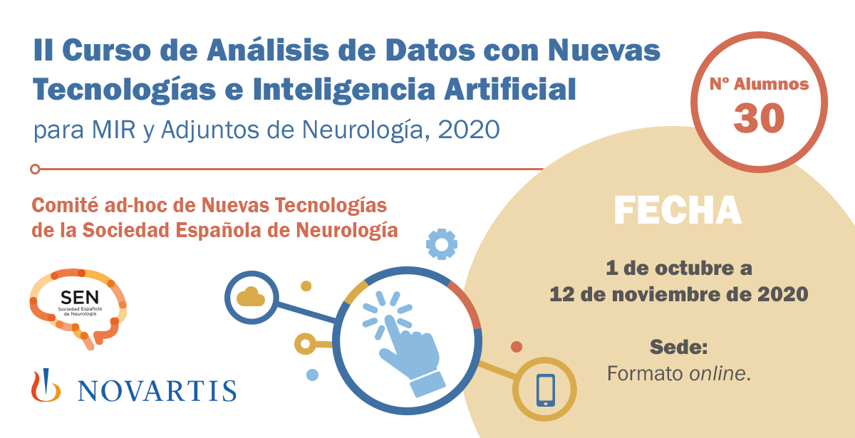 II Curso de Análisis de Datos con Nuevas Tecnologías e Inteligencia Artificial para MIR y Adjuntos de Neurología