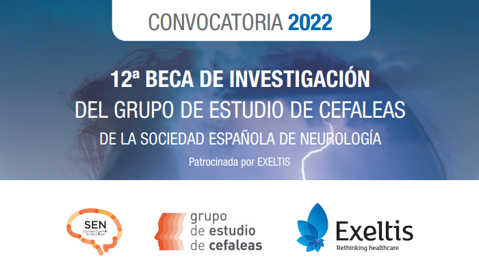 12 ª Beca de investigación del Grupo de Estudio de Cefaleas 2022