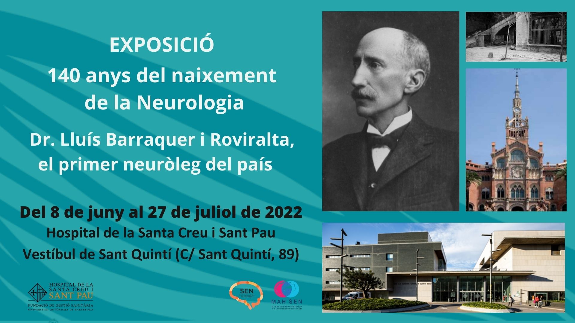 Exposición conmemorativa de los 140 años de la creación del primer Servicio de Neurología de España