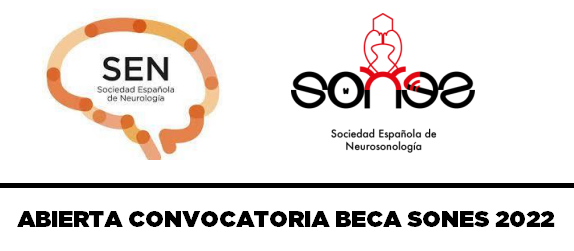 Abierta la convocatoria de la Beca Sones 2022 para el Desarrollo de un Proyecto de Investigación en Neurosonología