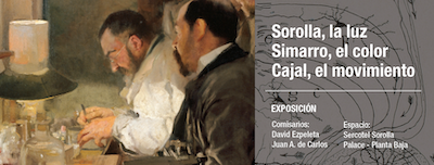 Sorolla, la luz | Simarro, el color | Cajal, el movimiento