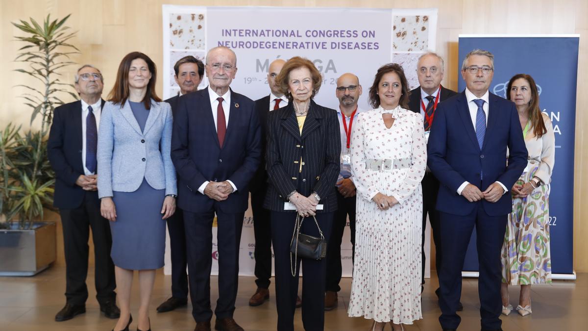 La SEN, junto a la reina Sofía en la inauguración del Congreso sobre Enfermedades Neurodegenerativas
