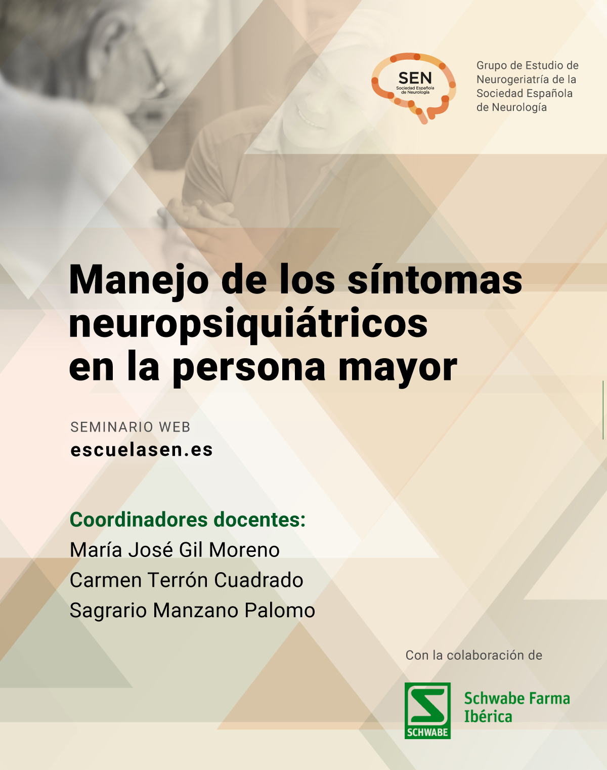 Seminario Online. Manejo de los síntomas neuropsiquiátricos en la persona mayor.