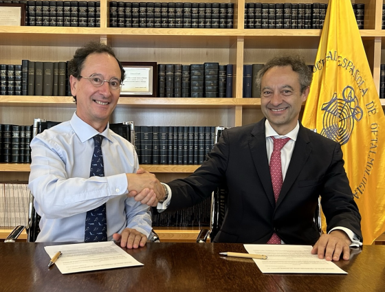 La Sociedad Española de Neurología y la Sociedad Española de Oftalmología firman un convenio para fomentar la colaboración científica entre ambas entidades