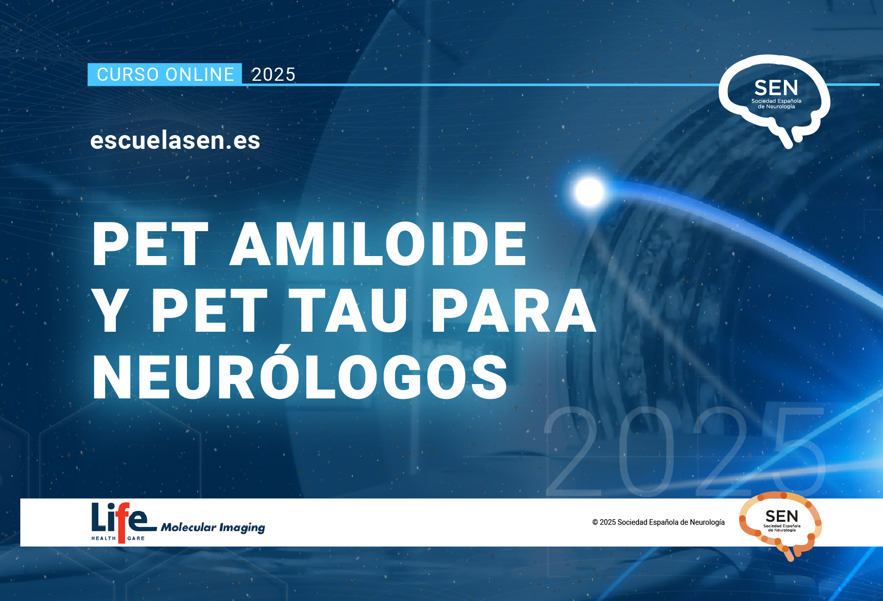 Curso PET AMILOIDE Y PET TAU PARA NEURÓLOGOS