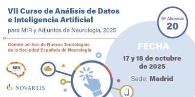 VII Curso de Análisis de Datos e Inteligencia Artificial para MIR y Adjuntos de Neurología