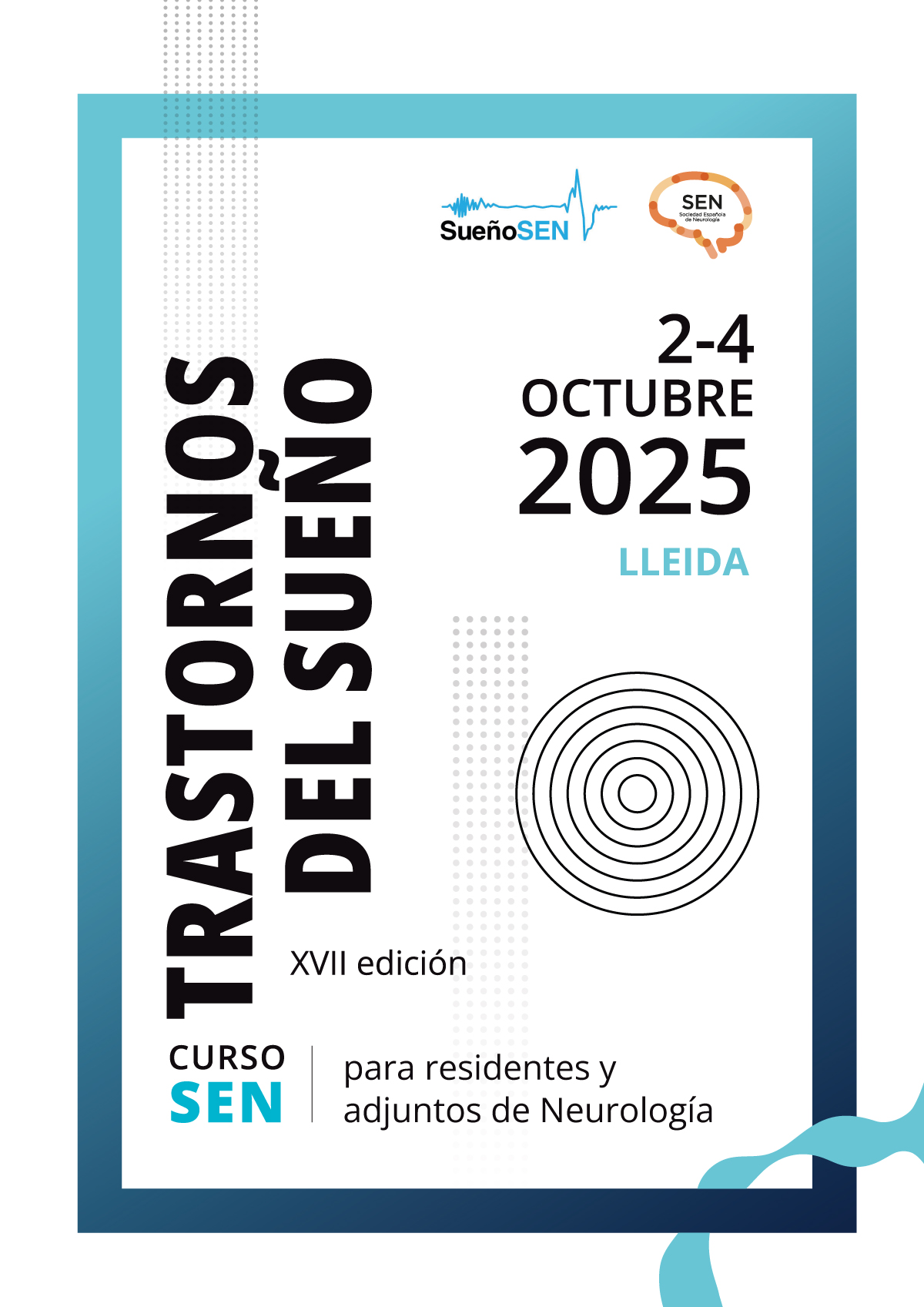 XVII Curso de formación en Trastornos de Sueño para residentes y adjuntos de Neurología