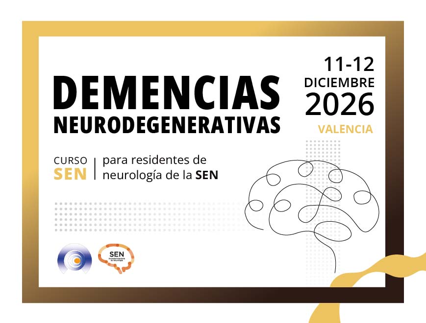 Curso de Demencias Neurodegenerativas para residentes de Neurología de la SEN 2026