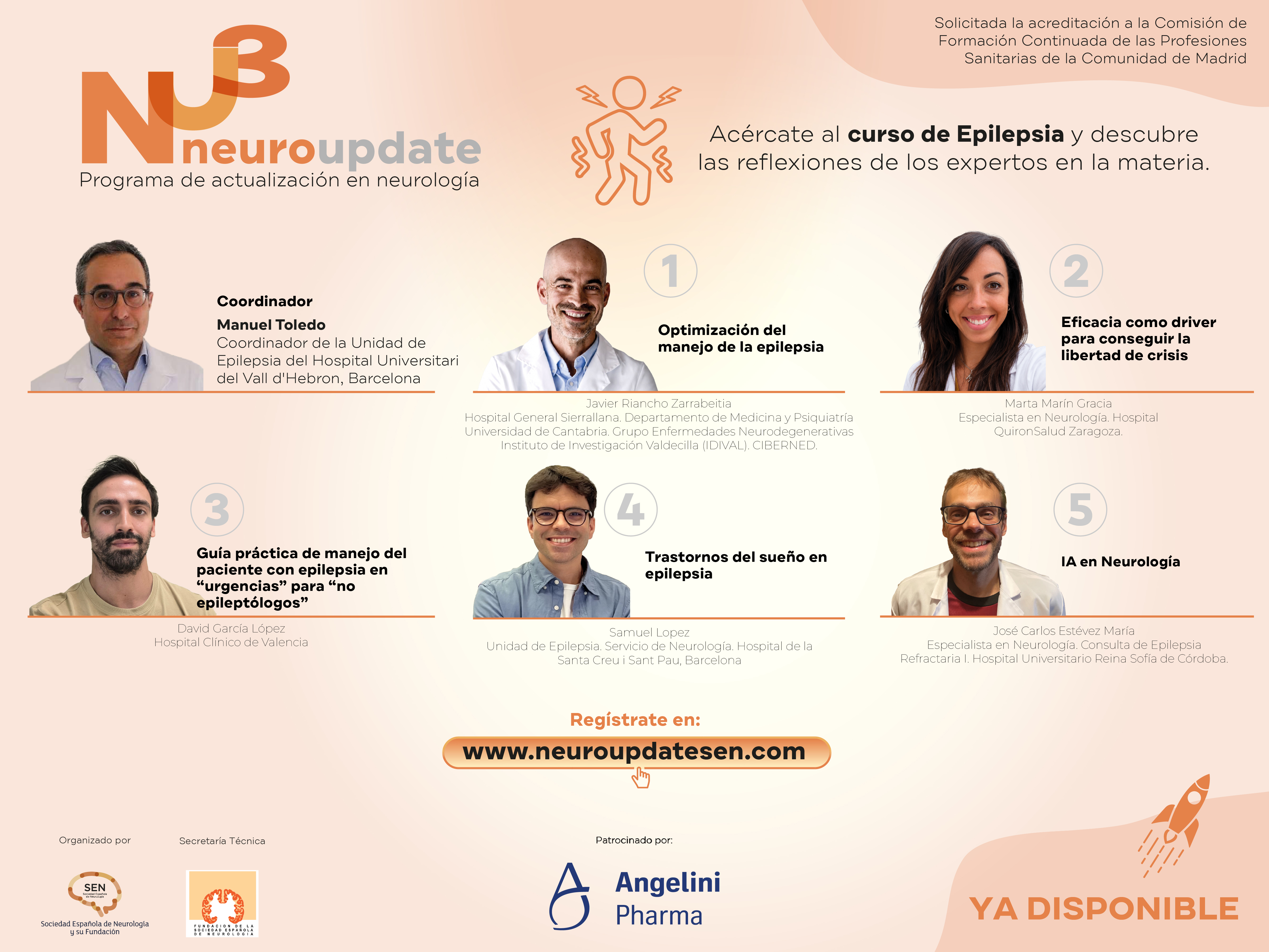  NeuroUpdate: Programa formativo de actualización en neurología. Curso de Epilepsia