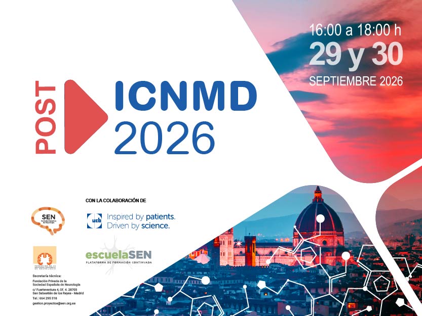 Seminario web Post ICNMD 2026. 29 y 30 de septiembre de 16:00 a 18:00 horas en escuelaSEN