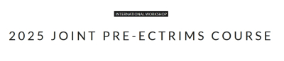 2025 Joint pre-ECTRIMS course